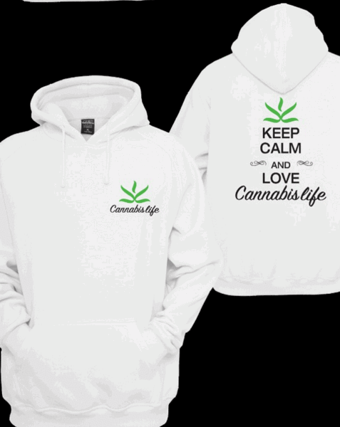 Cannabis Life (Keep Calm..)  Hoodie