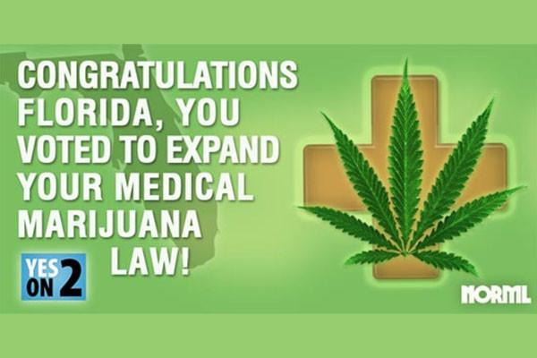Victory! Florida OKs medical marijuana ammendment