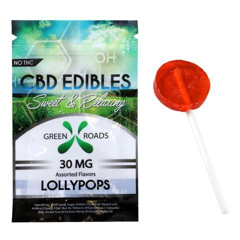 CBD Black Cherry Lollipop