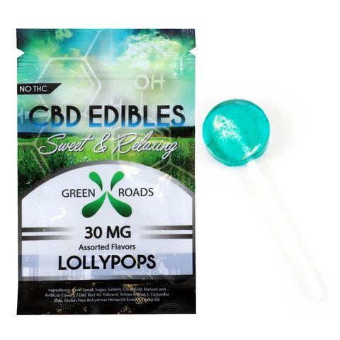 CBD Blue Raspberry Lollipop