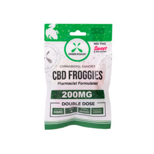 CBD sample Froggies 200 mg max strength