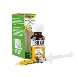 CBD Hemp Oil 1500mg - High-potency Sublingual