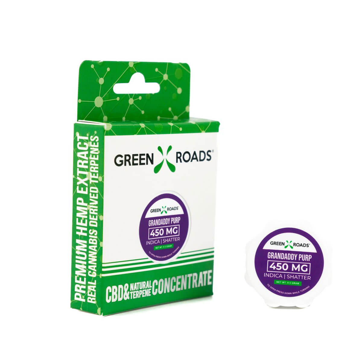 Grandaddy Purp 450MG - CBD Concentrate 